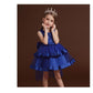 Dress for Girls Wedding Party Dresses Kids Princess Christmas Dress Children Girls Clothing Baby Girls Flower Striped New