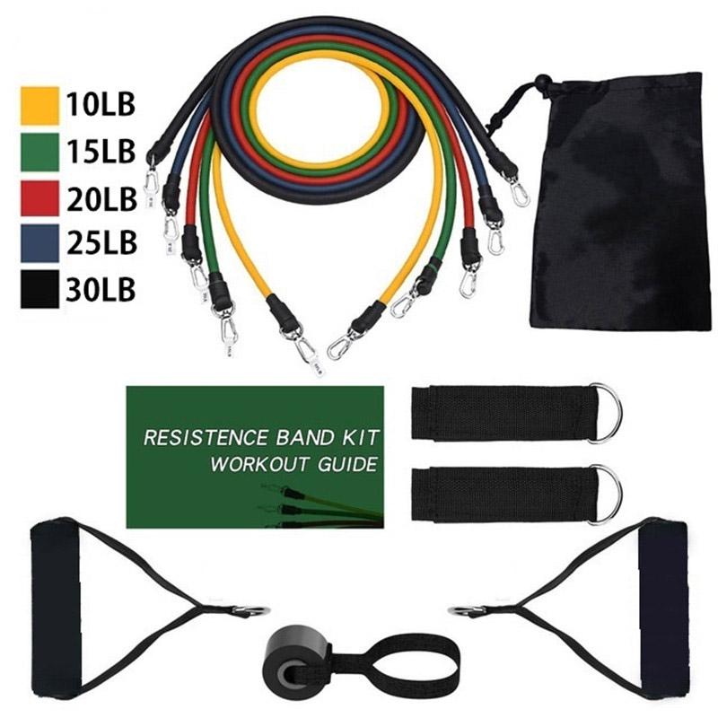 Tension Rope Home Fitness Elastic Rope Chest Expansion Training Fitness Equipment Male Elastic Band Home Weight Loss Resistance Band