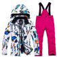 Children's Ski Clothing Suit Outdoor Windproof and Waterproof Two-piece Sportswear Wear-resistant Tooling Snowboard Clothing