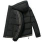 Cotton Men's Winter Jacket Korean Style Trend Thickening Tooling Youth Hooded Cotton Jacket