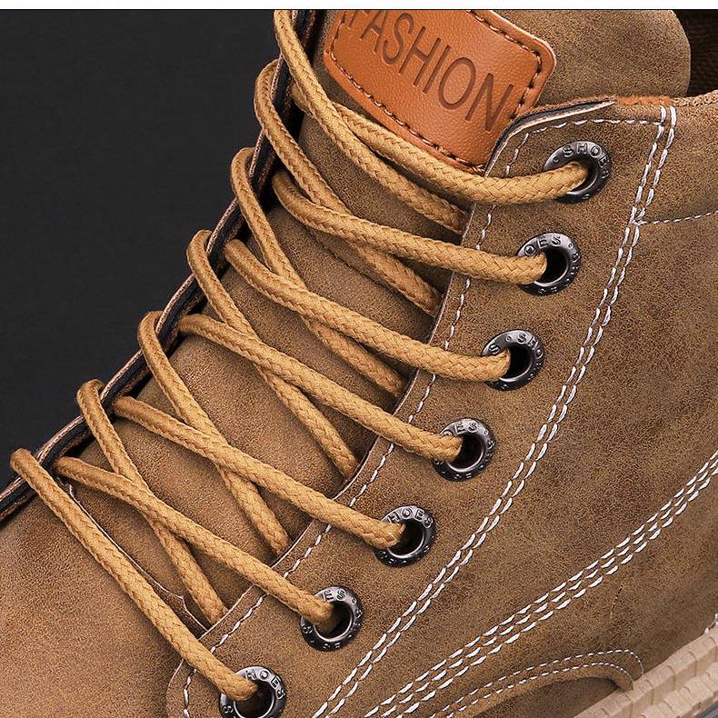 Winter Man Martin Boots High Top Tooling Boots Autumn Chelsea Boots Casual Platform Men's Shoes