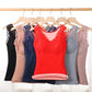 Women's Thermal Vest Plus Velvet Thick Lace Thermal Underwear Body Shaping Bottoming Shirt Ladies Thermal Underwear