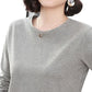 Spring Women Long-sleeved T-shirt Letter Printing Shirt Casual Loose Pullover Boutique Cotton Bottoming Shirt