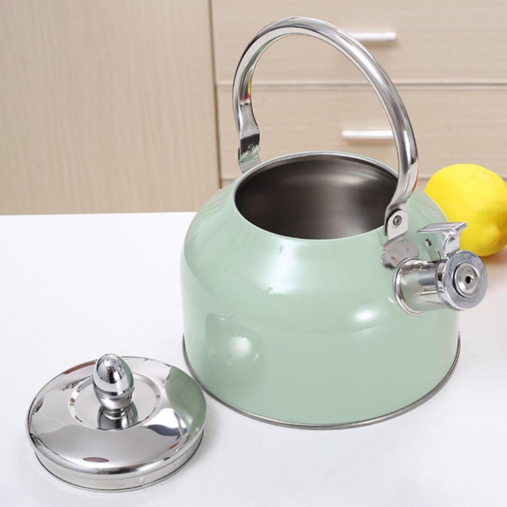 Whistling Kettle Stainless Steel Teapot for All Stovetops