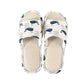 Linen Slippers Men's Summer Floor Sandals and Slippers Non-slip Home Indoor Ladies Four Seasons Slippers