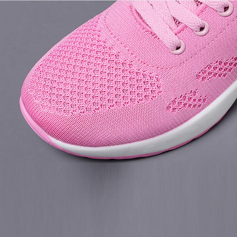 Shoes Women Korean Casual Shoes Cushion Running Shoes Breathable Soft Sole Sports Shoes Flat Shoes