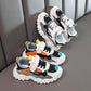 Universal Breathable Running Shoes for Boys and Girls All-match Comfortable Sneakers Spring Mesh Breathable Elementary School Shoes