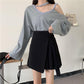 Irregular Circle Women Sexy Tight Irregular A-line High Waist Short Skirt Zipper Elastic Waist Club Casual Home Office