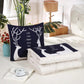Cartoon Printing Pillow Two-in-one Variable Quilt Car Waist Pillow Home Sofa Pillow Relaxing Artifact