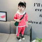 Girls and Boys Suits Spring and Autumn Clothes Children's Sports Sets Children's Clothes Two-piece Korean Sweaters