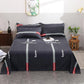 Three-piece Cotton Old Coarse Cloth Cotton Sheets Single Bed Double Bed Pillowcase Machine Washable Anti-static All Seasons