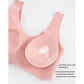 3PCS Latex Seamless Ladies Underwear Push Up Lightweight Comfortable Breathable Sports Lace Bra
