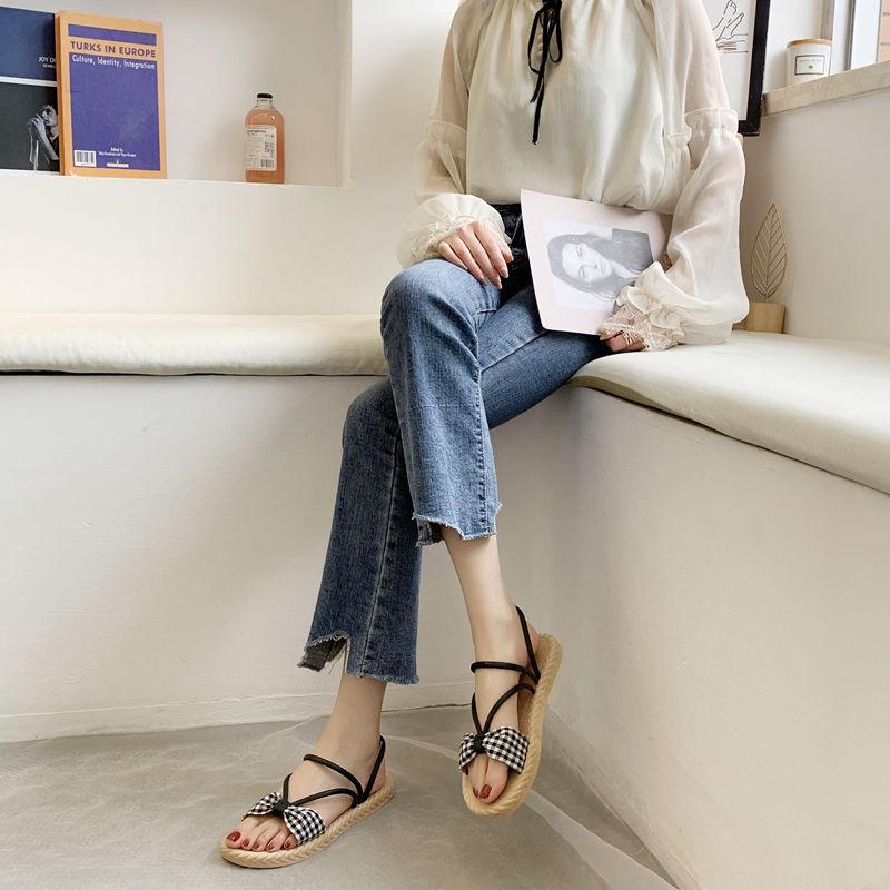 Two Wear Sandals and Slippers Women Summer Fashion Wear Wild Popular Non-slip Thick Bottom Beach Out of Society