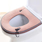 Cute Retro Breathable Toilet Seat Cushion Universal Household Zipper Waterproof Toilet Seat Toilet Cover
