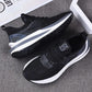 Spring Men's Shoes Trend All-match Casual Running Shoes Soft Sole Breathable Lightweight Shock-absorbing Sports Sneakers