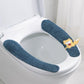Toilet Mat Four Seasons Universal Thickened Waterproof Toilet Cover Washable Seamless Toilet Sticker