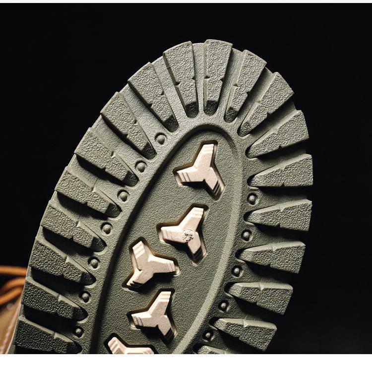 Fashion Autumn Winter High Help Martin Boots Men's Retro Casual Leather Men's Boots Tooling Boots