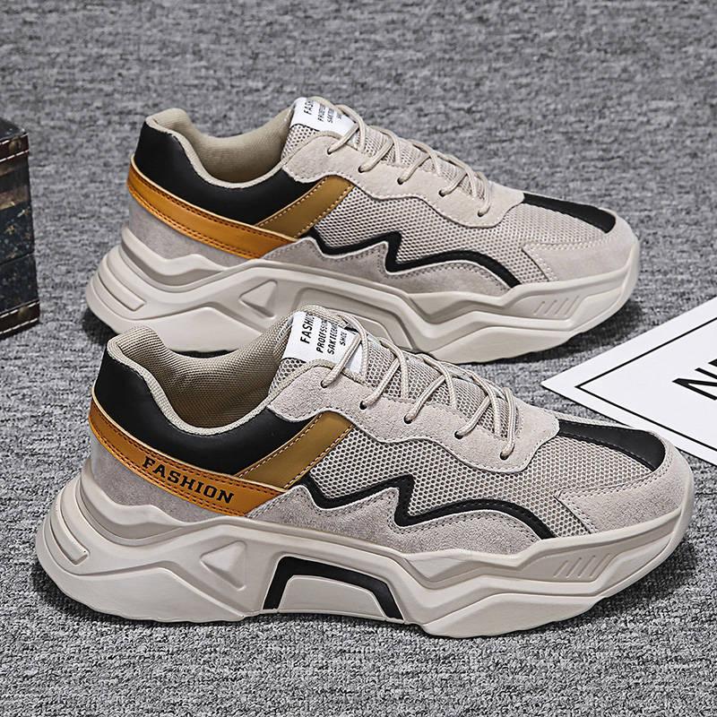 Trend Men Sneakers Casual Men Dad Shoes Men Light Breathable Sneakers Men Flat Sneaker