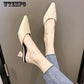WTEMPO Thick-slip Slippers Female 2019 Slippers Female Spring Wear Korean Fashion Square Head
