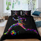 3D Print Character Football Trunk Bedding Is Set of Set of Pillow Sets of Home Supplies Bed Three-piece