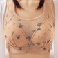 Bra Cotton Non-wireless Vest-style Comfortable Large Size Thin Section Gathers Anti-sagging and Anti-glare Large Size Non-wireless Underwear
