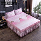 Cumfront Ice Silk Seat Three-piece Bed Skirt Can Be Washed 1.5M Bed 1.8 Bed 2 Meter Bed Air Conditioning Mat