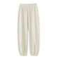 Casual Pants Women's Summer Thin Loose-fitting Sports Pants Nine Points Cotton and Linen Harem Pants Bloomers