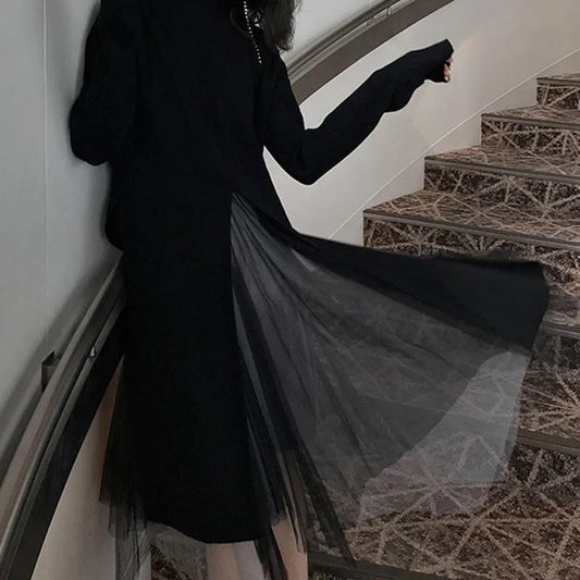 Woman Skirts Large Size A-line Mesh Skirt Girls Breathable Irregular Pleated Skirts Summer Solid Color High Waist Skirt