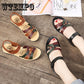 Sandals Women Sandals Leather Flat Sandals Women's Shoes Summer Women Casual Shoes