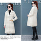 Mid-length Down Padded Coat Winter Padded Jacket Slim Slimming Thin Temperament Light Ladies Padded Jacket Women