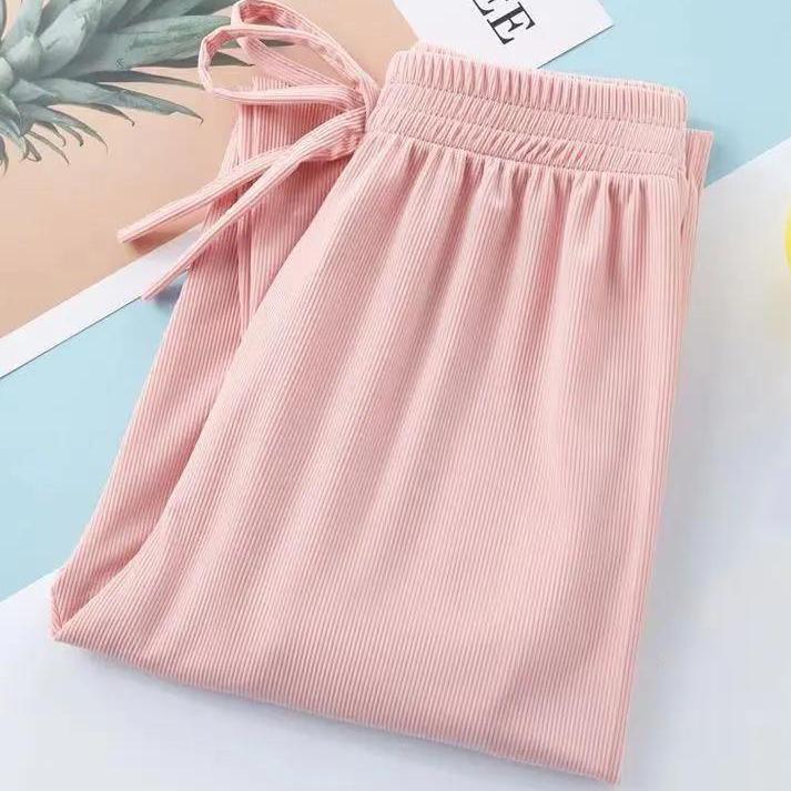 Children's Pants Summer Children's Ice Silk Anti Mosquito Pants Thin Boys' and Girls' Korean Casual Pants