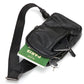 Chest Bag Black Men Waterproof Multi-pocket Crossbody Outdoor Sports and Fitness Shoulder Bag