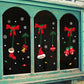 Christmas stickers cartoon pendants personalized window Christmas socks shop glass door stickers