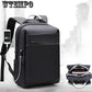 business Men's business laptop backpack casual fashion backpack large-capacity college students bag
