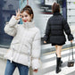 Winter Loose Waist Cotton Oversize Women's Tide Ins Hong Kong Style Short Wild Cotton Coat Beautiful Solid Color Ladies Down Coat