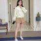 Thin Hooded Character Sweater Women Spring and Autumn All-match Loose Student Clothes