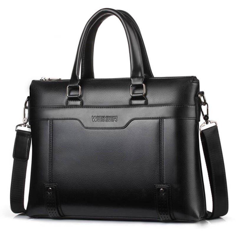 Men's Briefcase PU Leather Business Bag Handbag High Quality