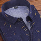 Spring and Autumn Men's Shirts Men's Printed Long Sleeve Shirts Men's Casual Shirts