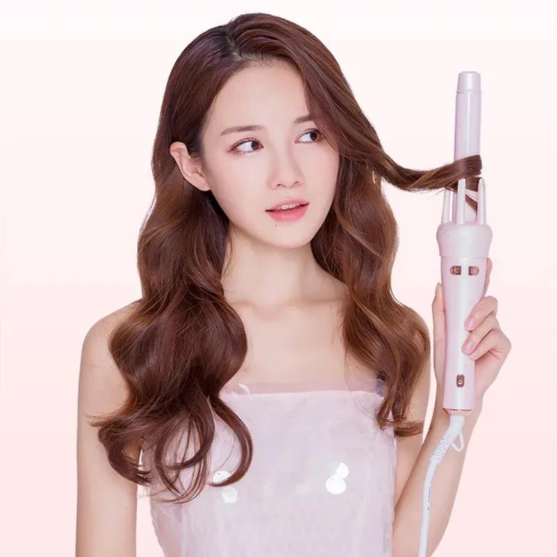 Automatic Curling Wand Artifact Dormitory Low-power Portable Does Not Hurt Hair Big Waves Big Curls Perm Wand