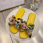 Slippers Women's Outer Wear Summer Tow Bowknot Student Sandals Women's Fashion Casual Wild Women