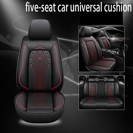 5 Seat Car Universal Seat Cover Fully Surrounded Leather Car Seat Comfortable Leather Car Seat Cover