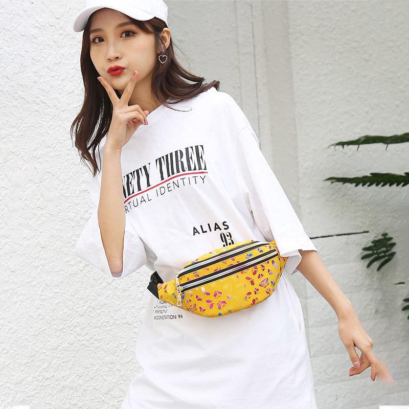 Waist Bag Ladies Student Mobile Phone Coin Purse Messenger Bag Fashion Leisure Cashier Bag Out of The Street Travel