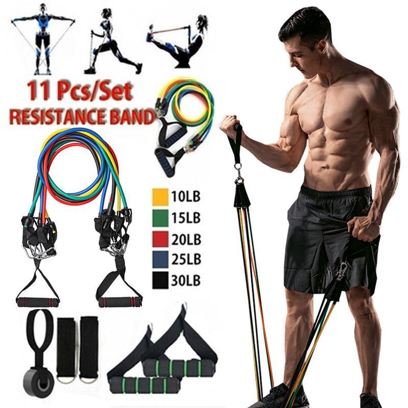 Tension Rope Home Fitness Elastic Rope Chest Expansion Training Fitness Equipment Male Elastic Band Home Weight Loss Resistance Band