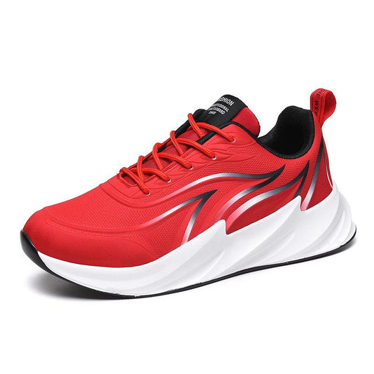 Men Breathable Sneakers Full Palm Air Cushion Basketball Shoes Non-slip Wear-resistant Running Shoes