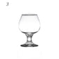 Glass Foreign Wine Glass Set Whiskey Large Small Brandy Glass High-footed Red Wine Glass Short-footed Cognac Cup Home