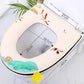 Toilet Seat Cushion Comfortable and Warm Plush Toilet Cover Washable and Removable Toilet Cover for All Seasons