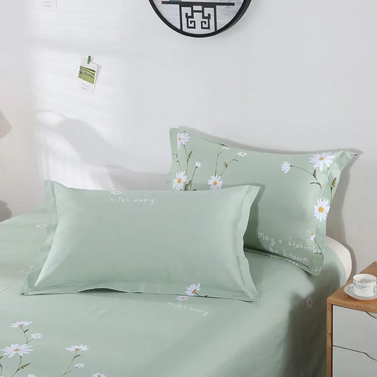 Country Style Pillowcase Cotton Pillowcase Adult Large Two-pack Pillowcase