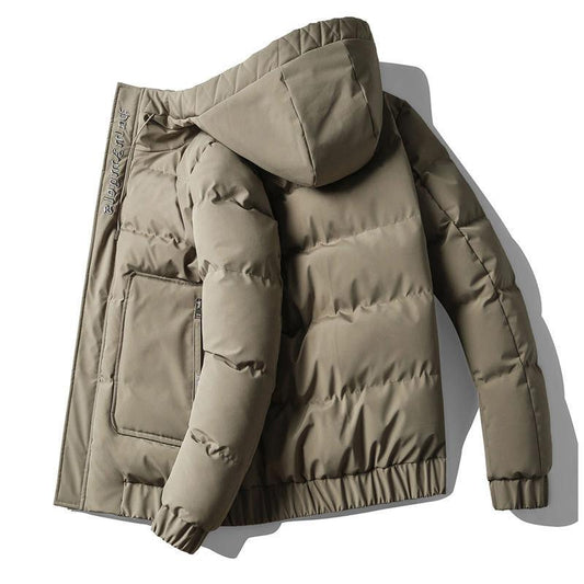 Men's Cotton-padded Clothes Winter Thick Warmth Hooded Trend Casual All-match Men's Trend