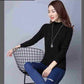 Podilove velvet thick pullover slim long-sleeved half-high collar bottoming shirt women plus