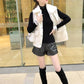 Lamb Wool Vest Women's Autumn and Winter New Style Outer Fur Vest Short Fur Waistcoat Soft and Comfortable